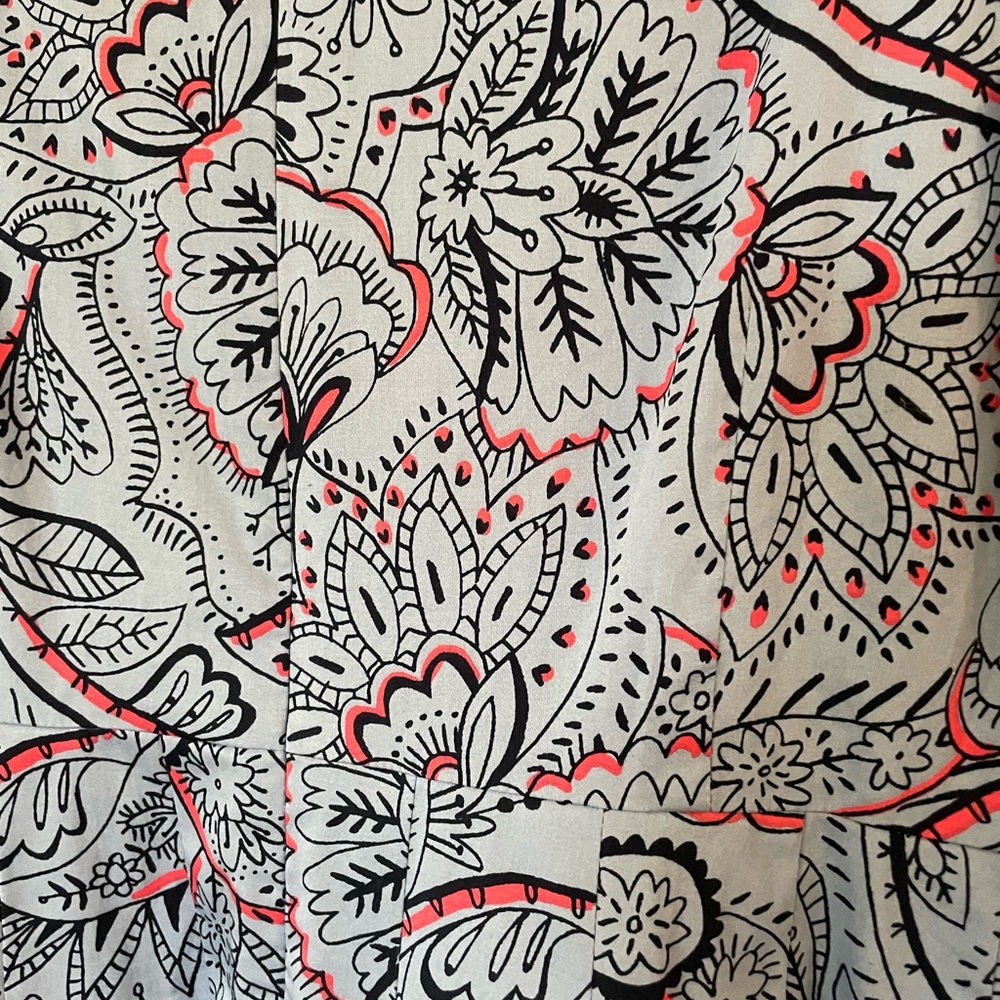 Boden Blue and Red Floral Dress - Picture 12 of 12
